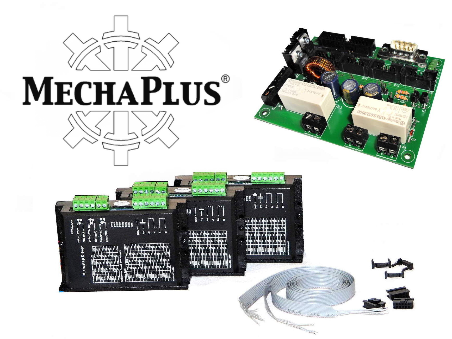 Leadshine 3x M542 + MechaPlus - Interface