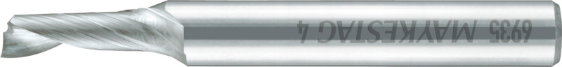 VHM-Mini Einzahnfrser Aluminium 2,0mm