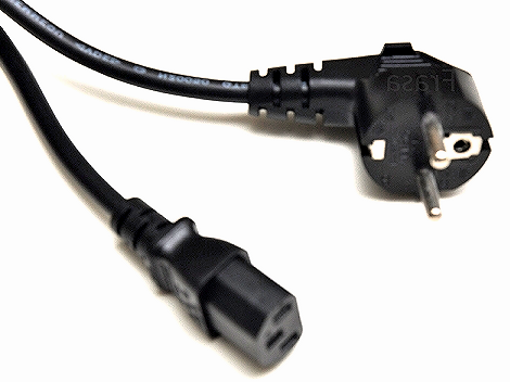 AC-Kabel 1,5m 230V mit Kaltgertebuchse