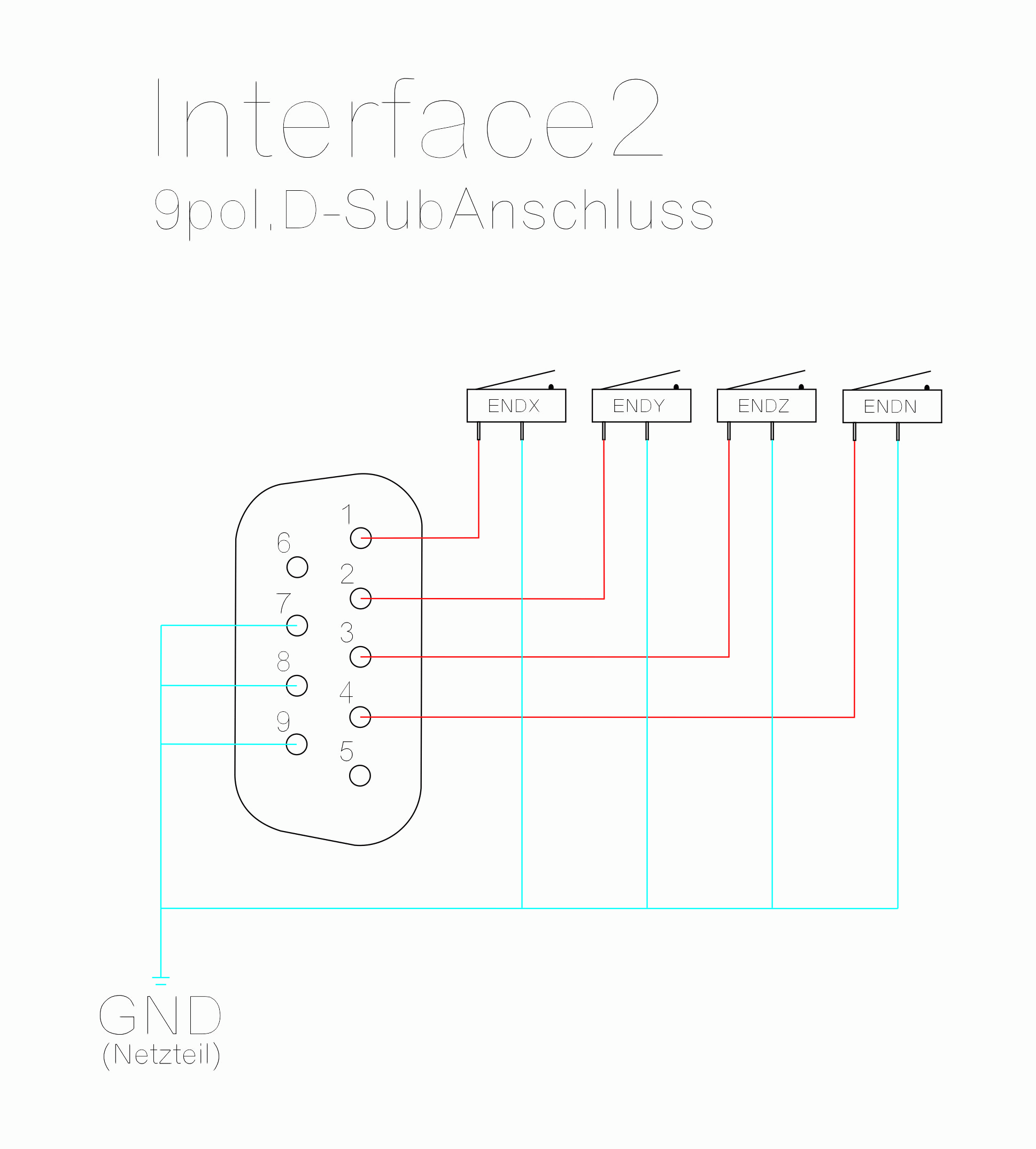 CNC Interface for 4 Axis