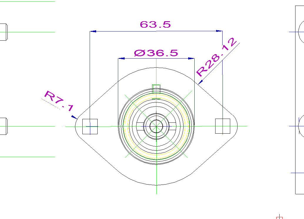 Kugel-Flanschlager BPFL 12mm Bohrung