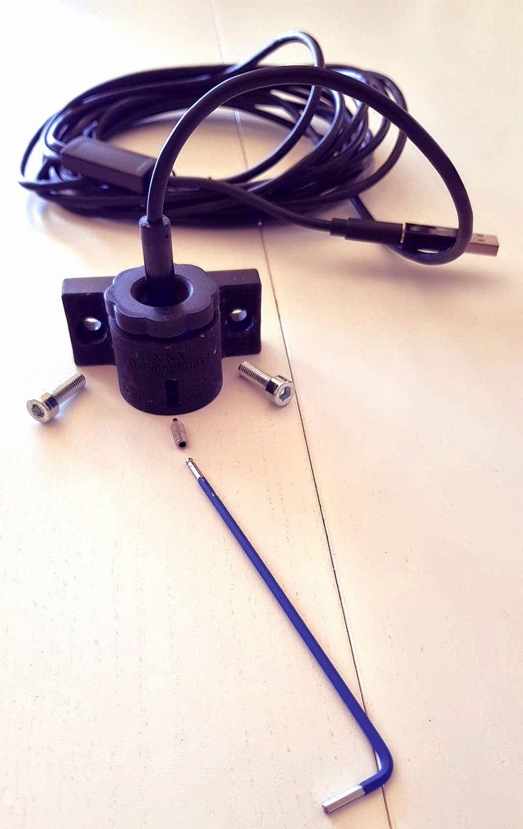 CNC X & Y 0-Point finder camera (For side/flange mount)