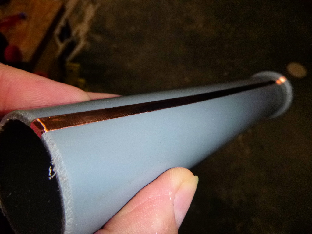 Self-adhesive copper tape 6mm against static charge of the sucti