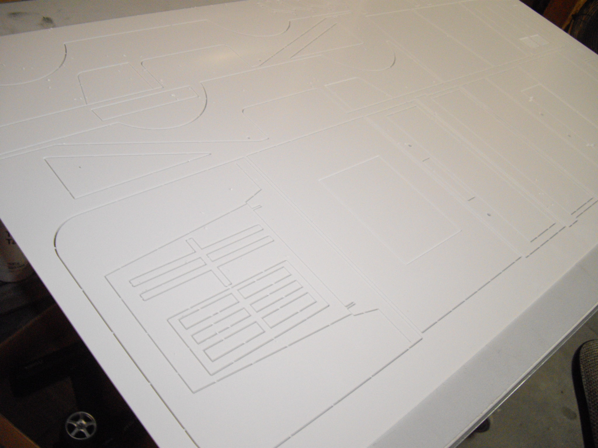 hochwertige Polystyrol - Platten von Knupfer Modell-und