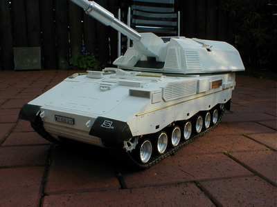 Panzerhaubitze 2000 PzH  DXF-Datensatz